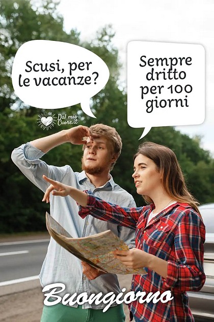 Scusi per le vacanze? Sempre dritto per almeno 100 giorni.