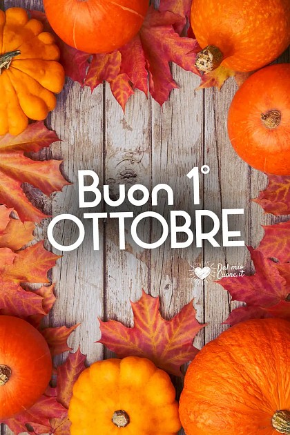 Buon 1° Ottobre