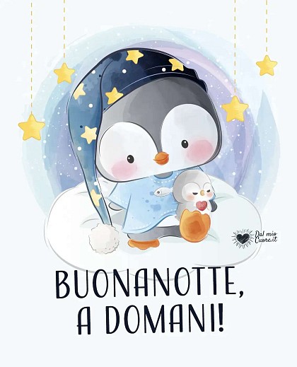 Buonanotte, a domani!