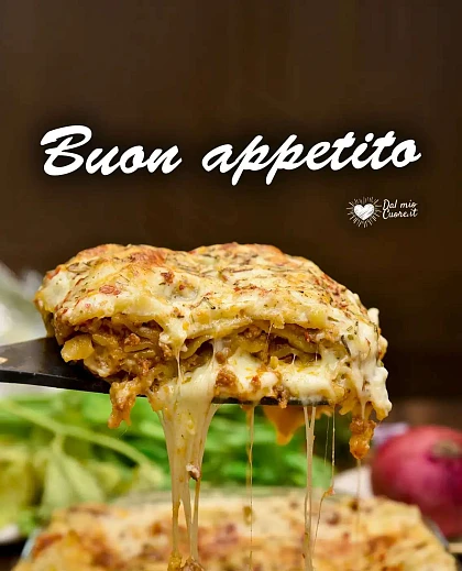 Buon appetito (con lasagna)