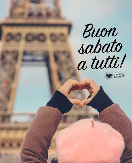 Buon sabato a tutti!