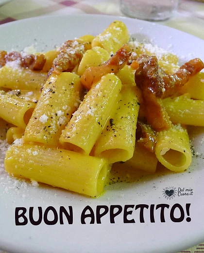 Buon appetito (con carbonara)