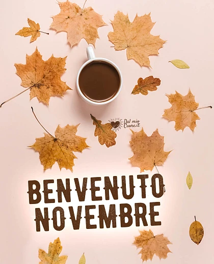 Benvenuto novembre