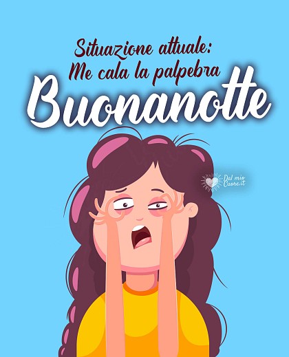 Situazione attuale: me cala la palpebra... Buonanotte