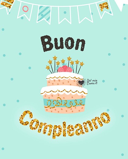 Immagine di Buon Compleanno e Bigliettino