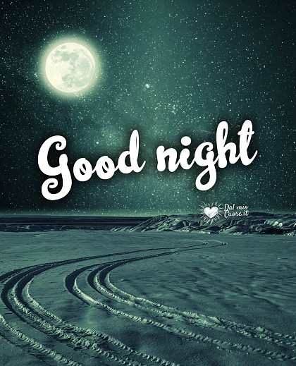 Good night (Winter Landscape)