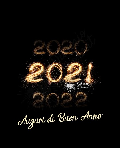 Auguri di Buon Anno 2021