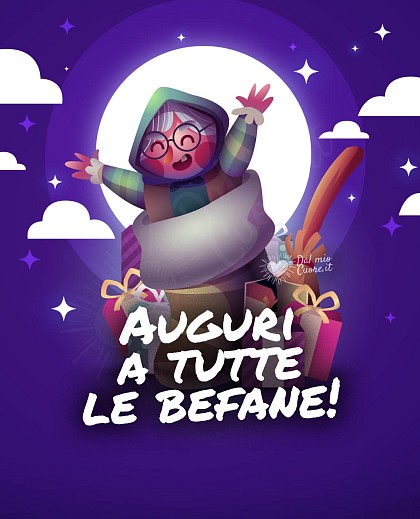 Auguri a tutte le Befane