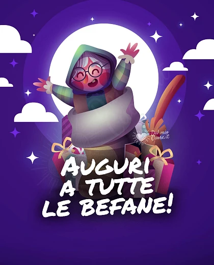 Auguri a tutte le Befane