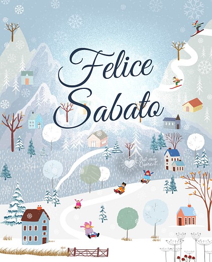 Felice Sabato (Paesaggio invernale)