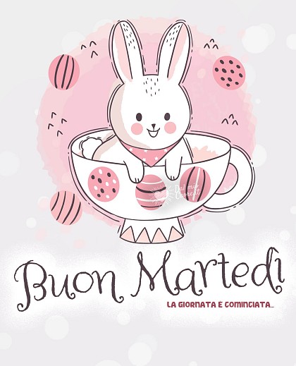 Buon Martedì. La giornata è cominciata...