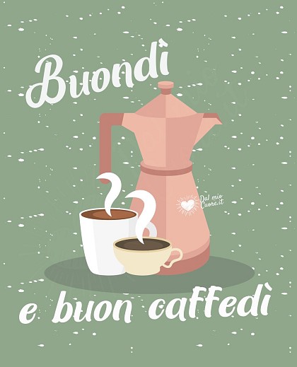 Buondì e buon caffedì vintage