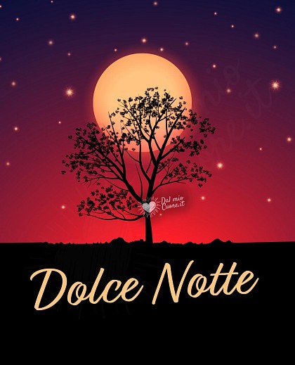 Dolce Notte con luna piena