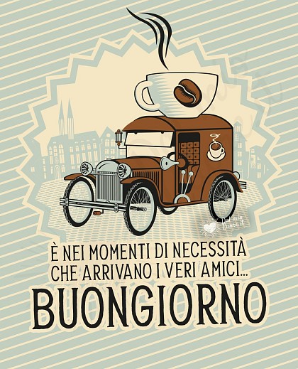 Buongiorno (divertente): È nei momenti di necessità che arrivano i veri amici...