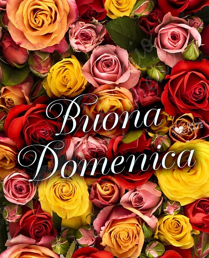 Buona domenica con fiori