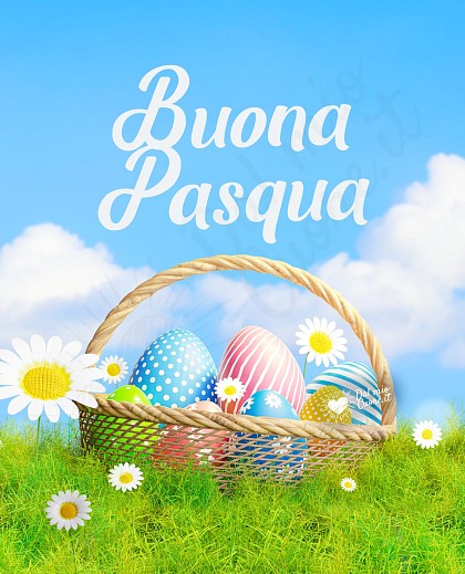 Buona Pasqua. Immagine di auguri