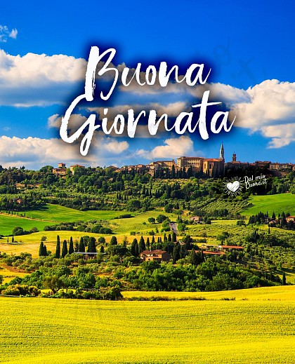 Buona giornata primaverile in Italia