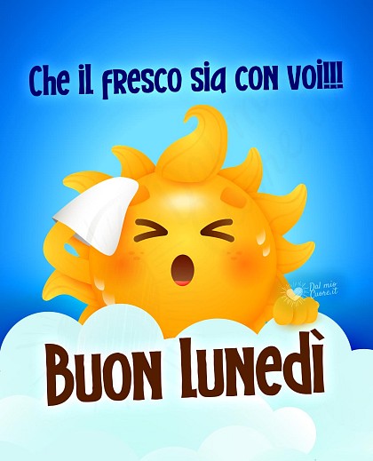Buon lunedì. Che il fresco sia con voi (divertente)