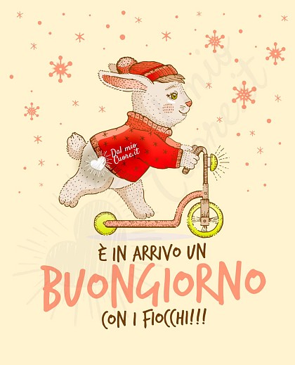 È in arrivo un buongiorno con i fiocchi! (Divertente)