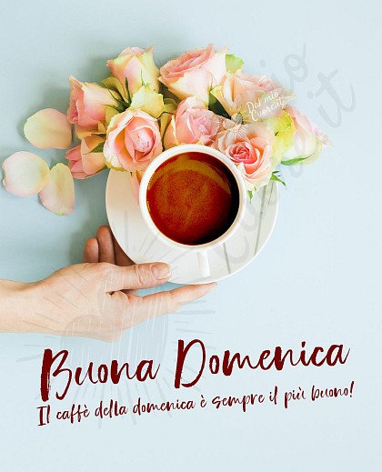 Il caffè della domenica è sempre il più buono!