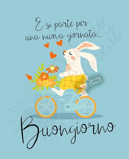 E si parte per una nuova giornata... Buongiorno