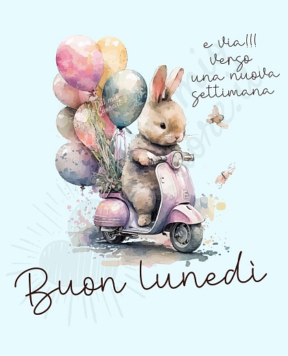 E via!!! verso una nuova settimana... Buon lunedì