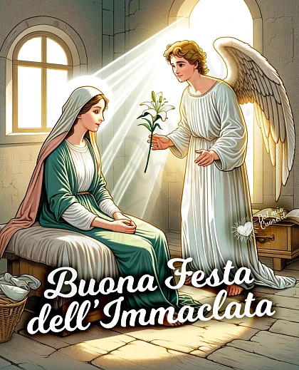 Buona Festa dell'Immacolata
