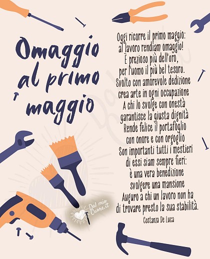 Poesia di buon primo maggio