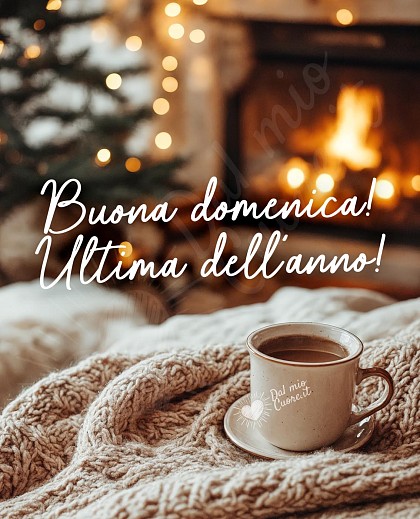 Buona domenica! Ultima dell'anno