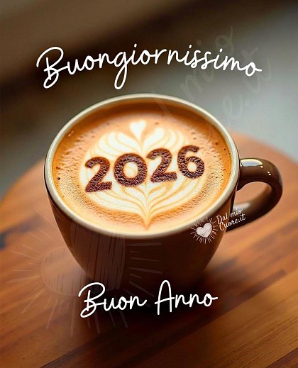 Buongiornissimo. Buon Anno 2026