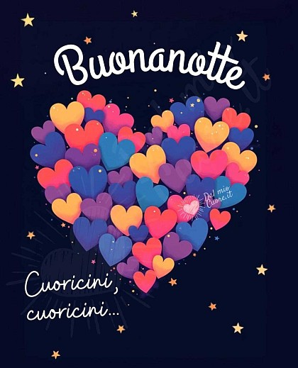 Cuoricini, cuoricini... Buonanotte