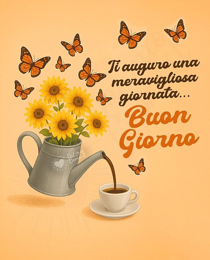 Ti auguro una meravigliosa giornata... Buon giorno